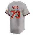 Youth No.73 Livan Soto Baltimore Orioles Gray Limited Road Jersey