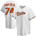 Youth No.74 Felix Bautista Baltimore Orioles White Replica Home Jersey
