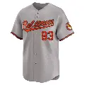 Youth No.83 Elvin Rodriguez Baltimore Orioles Gray Limited Road Jersey