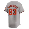 Youth No.83 Elvin Rodriguez Baltimore Orioles Gray Limited Road Jersey