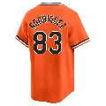 Youth No.83 Elvin Rodriguez Baltimore Orioles Orange Limited Cooperstown Collection Jersey
