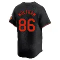Youth No.86 Grant Wolfram Baltimore Orioles Black Limited Alternate Jersey