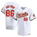 Youth No.86 Grant Wolfram Baltimore Orioles White Limited Home Jersey
