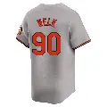Youth No.90 Toby Welk Baltimore Orioles Gray Limited Road Jersey