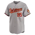 Youth No.95 Houston Roth Baltimore Orioles Gray Limited Road Jersey