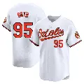 Youth No.95 Houston Roth Baltimore Orioles White Limited Home Jersey